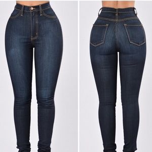 Dark Classic high waist jeans size 13